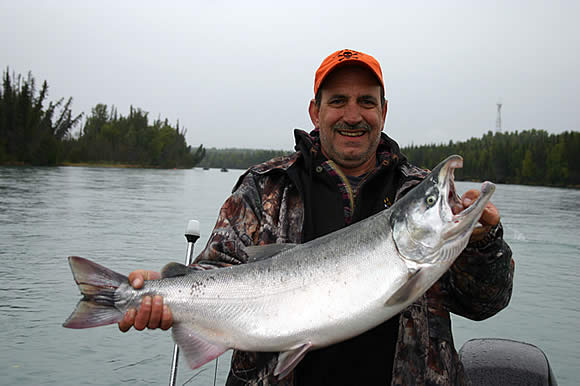 Alaska Silver Salmon Fishing