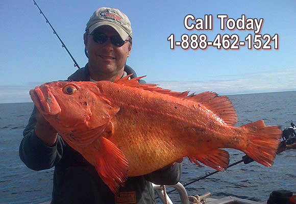 Red Snapper Fishing in Alaska.