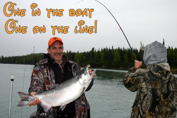 Alaska Salmon Fishing Specials on the Kenai River in 2012, 2013, 2014.